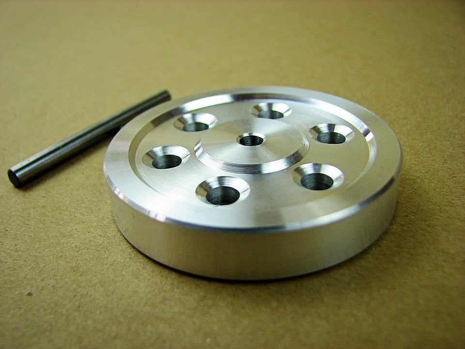 DIY Stirling engine Steam parts Engineflywheel Aluminum alloy Counterweight freewheel