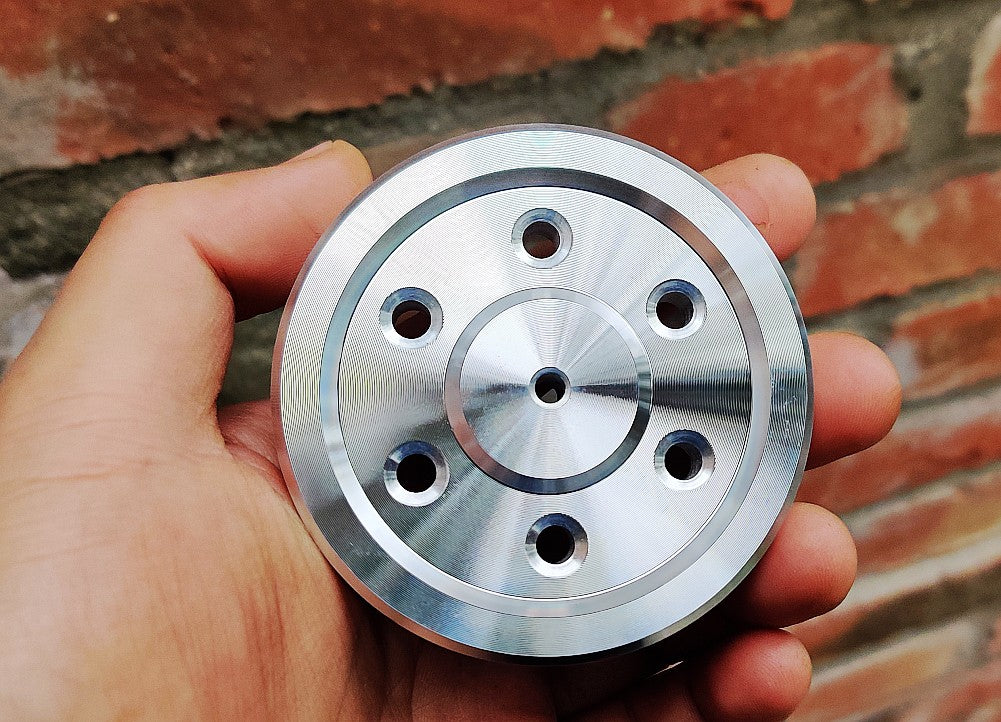 DIY Stirling engine parts Steam Engine Flywheel Aluminum Alloy freewheel