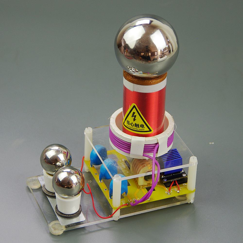 Tesla Coil DIY Kits Electronic Soldering Practice Kit science physics educational toys