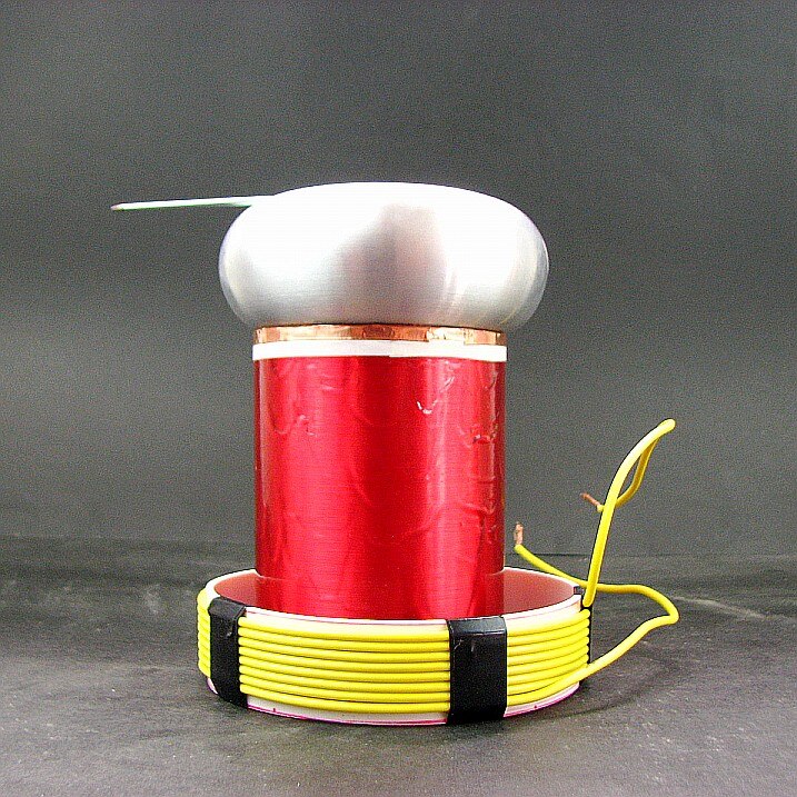 Alloy top load Primary coil and Secondary coil Tesla coil project Tiny SSTC DRSSTC Parts