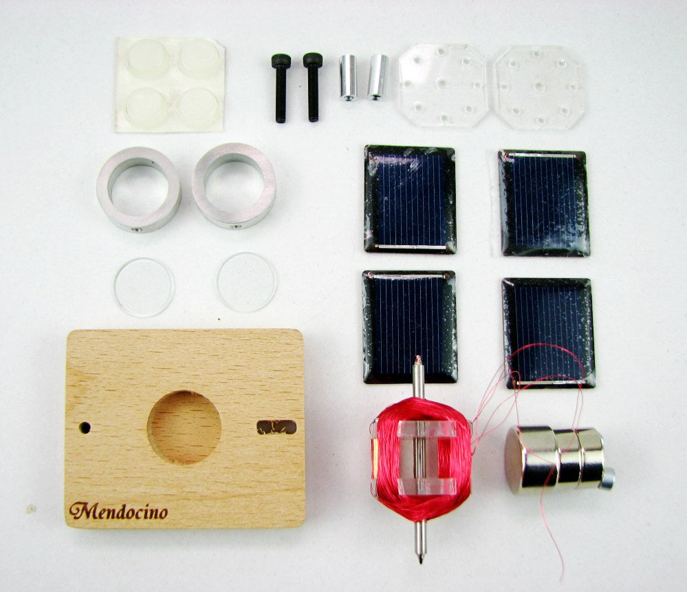 DIY Mendocino Motor KITS magnetic suspension Solar toy Scientific toy