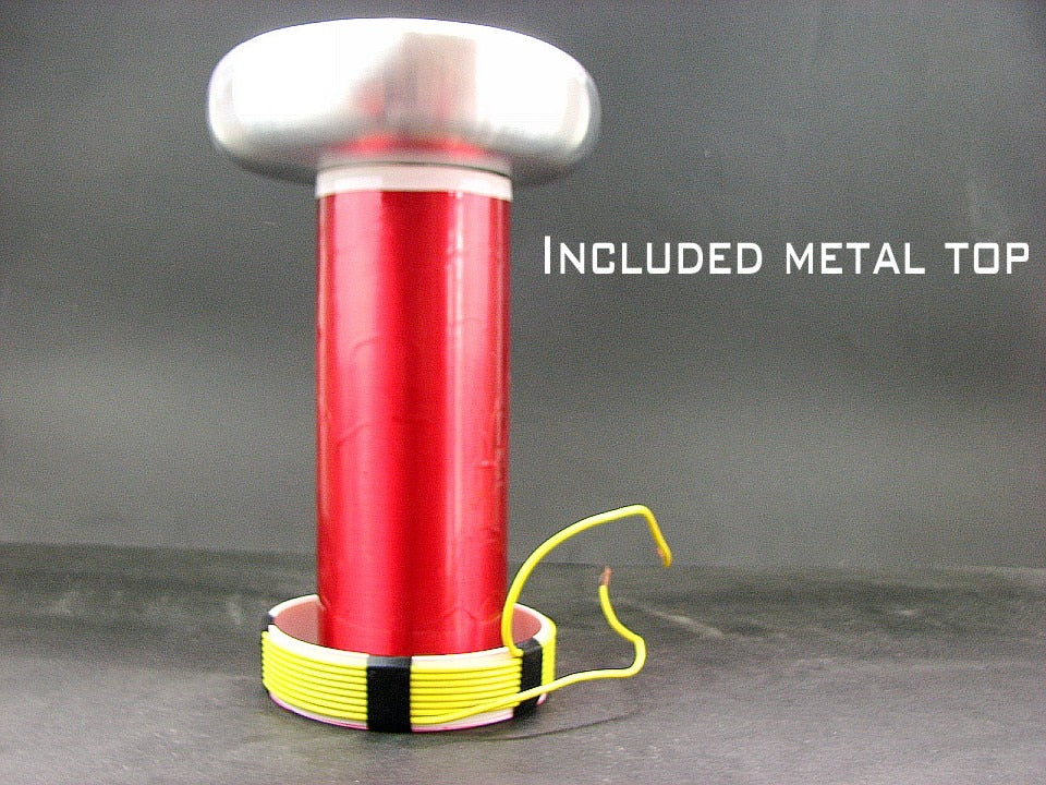 DIY Tesla coil project SSTC DRSSTC Parts Alloy top load Primary coil and Secondary coil