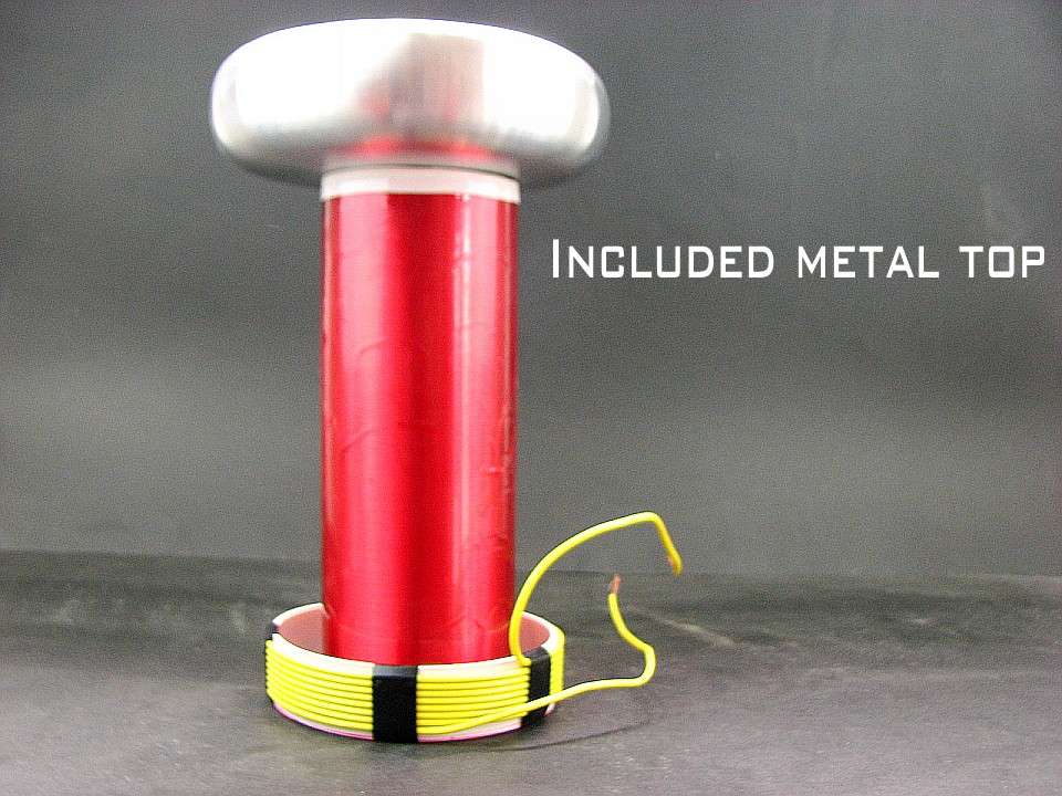 DIY Tesla coil project SSTC DRSSTC Parts Alloy top load Primary coil and Secondary coil