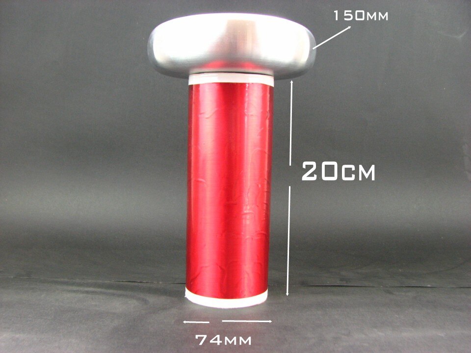 DIY Tesla coil project SSTC DRSSTC Parts Alloy top load Primary coil and Secondary coil