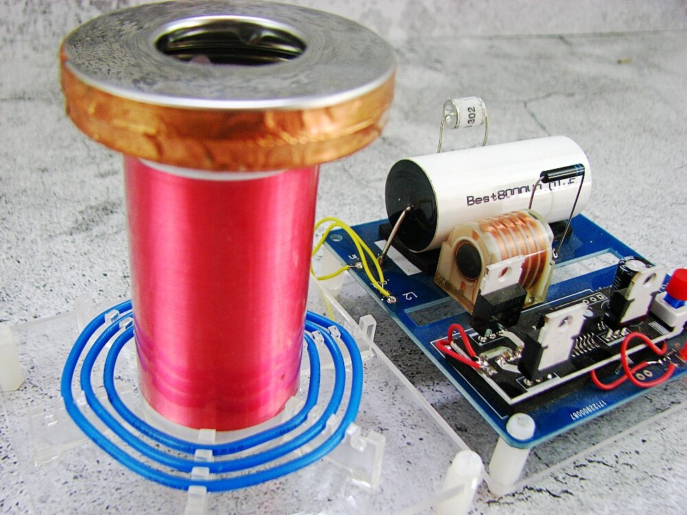 Electronic diy Mini spark Gap Tesla Coil SGTC diy kit