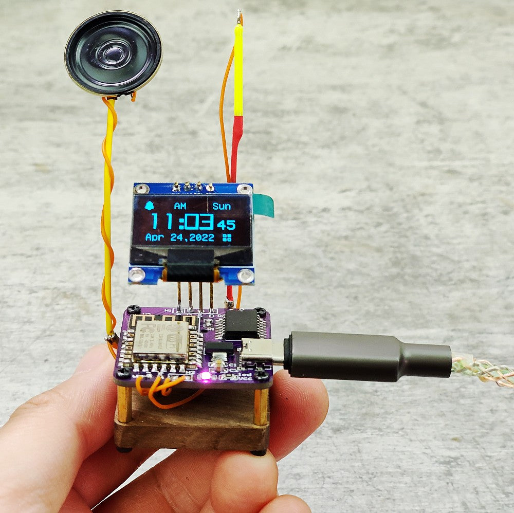 Handmade Esp8266 CLock type2