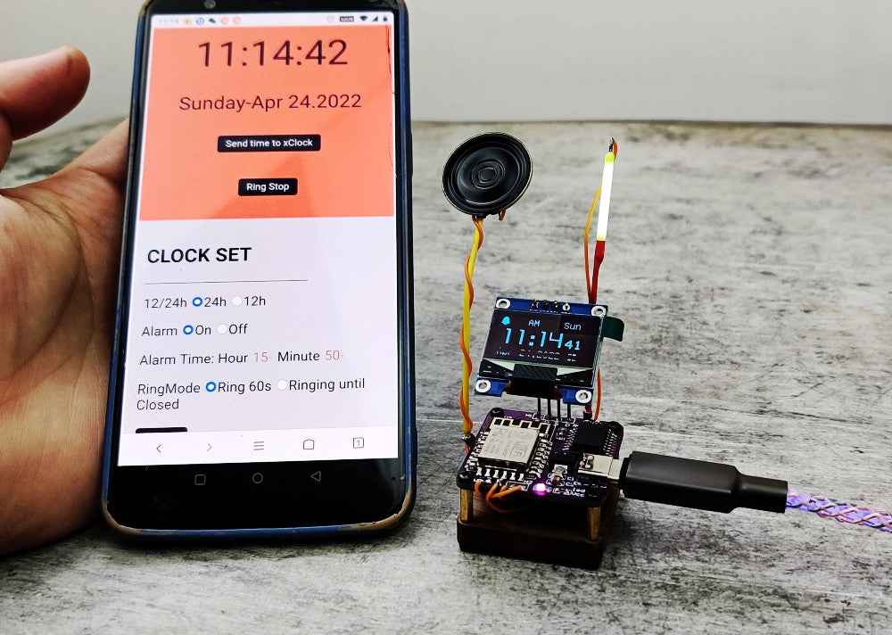 Handmade Esp8266 CLock type2