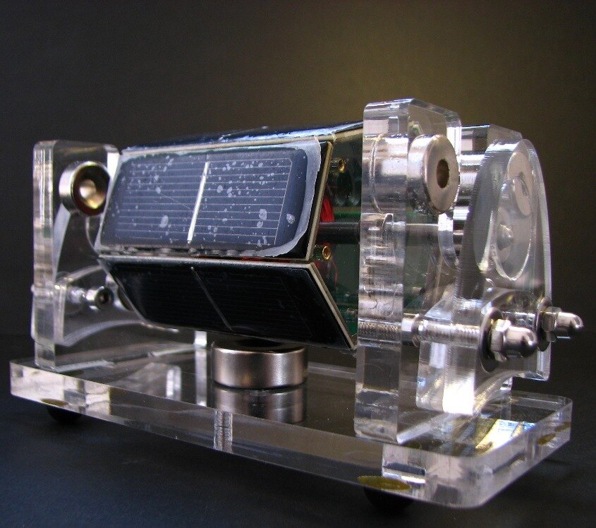 Light engine magnetic suspension Mendocino Motor solar toy Scientific toys physics toys