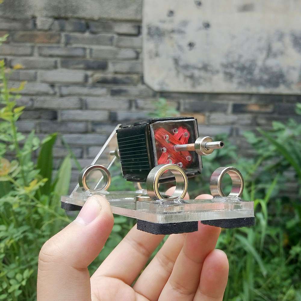 Light engine magnetic suspension Mendocino Motor solar toy Scientific toys physics toys
