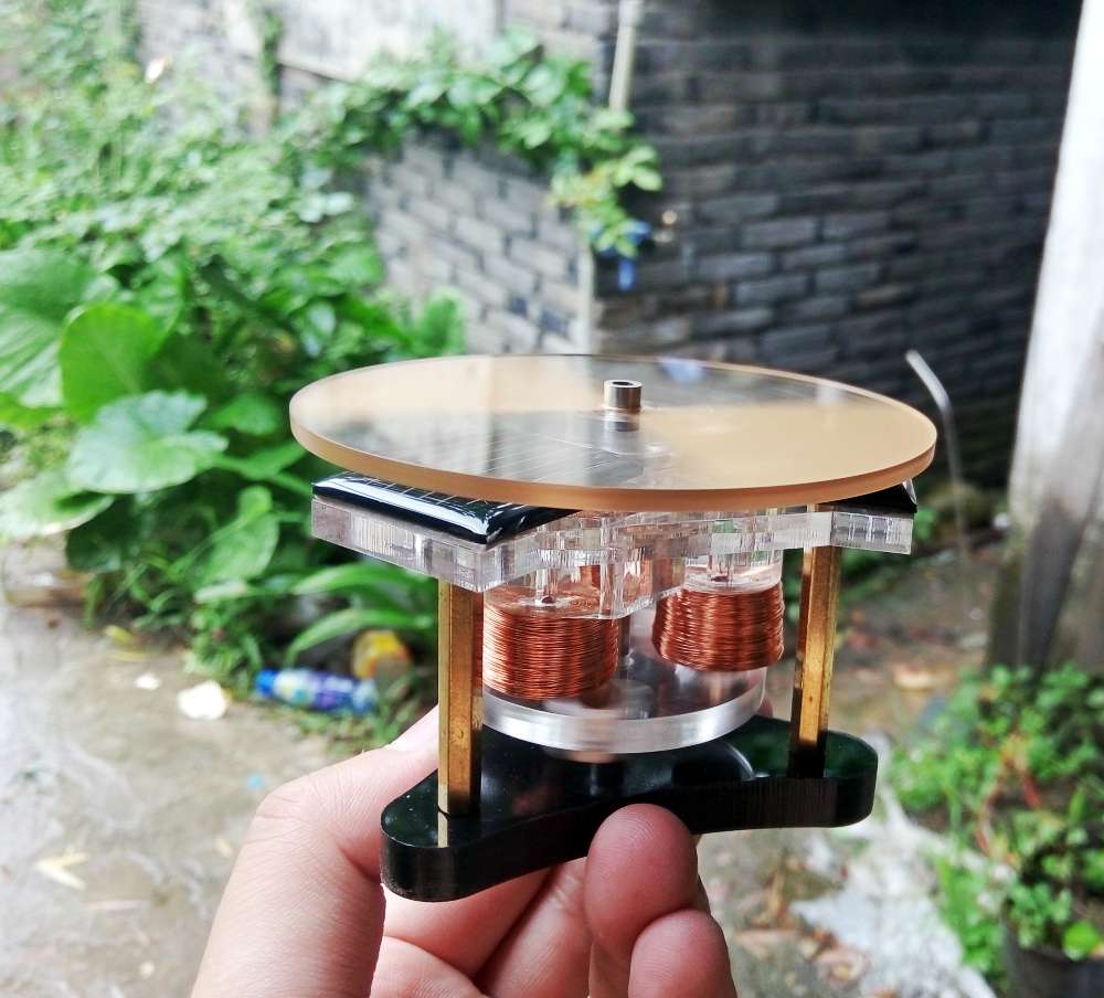 Light engine magnetic suspension Mendocino Motor solar toy Scientific toys physics toys