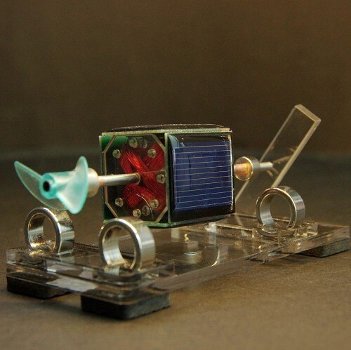Light engine magnetic suspension Mendocino Motor solar toy Scientific toys physics toys