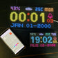 Cool Digital Wifi Clock weather station RBG Matrix LED display electronic DIY education toy geek decorate home