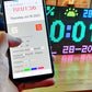 Cool Digital Wifi Clock weather station RBG Matrix LED display electronic DIY education toy geek decorate home