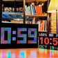 Cool Digital Wifi Clock weather station RBG Matrix LED display electronic DIY education toy geek decorate home