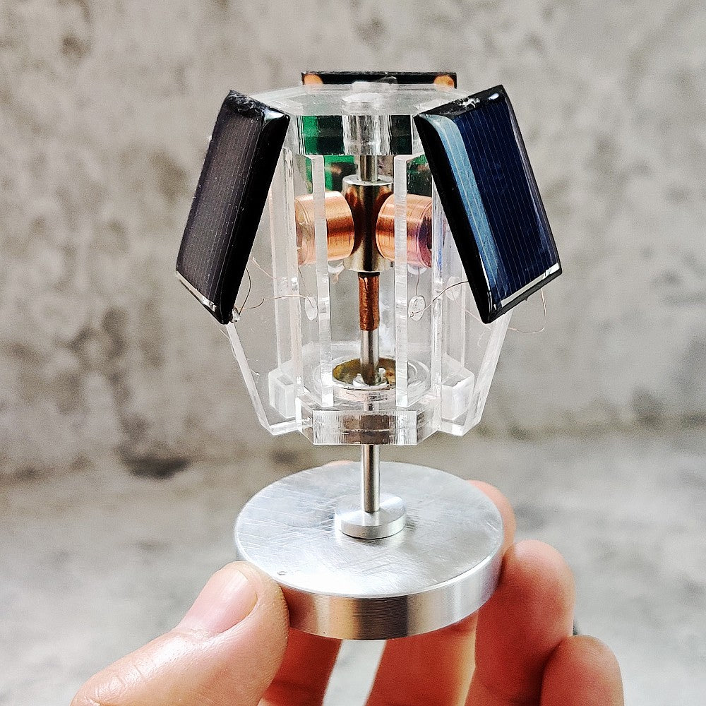 Mendocino Motor Light motive solar toy science Physics Souptoys Solar rotation Pressure reducing EDC toy