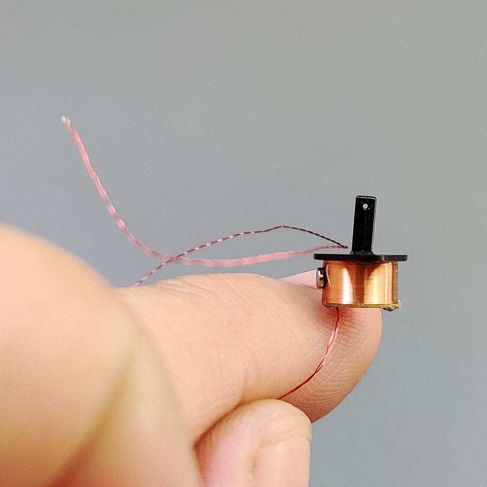 Micro actuator coil Magnetic actuator  micro plane  servo  Electromagnetic rudder  diy plane model weight 0.45g