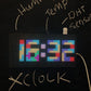 ESP8266 digital clock Colorful led Alarm clock temperature and humidity display