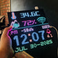 Esp8266 Digital Clock Electronic Art DHT22 Colorful LED  Temperature and humidity display