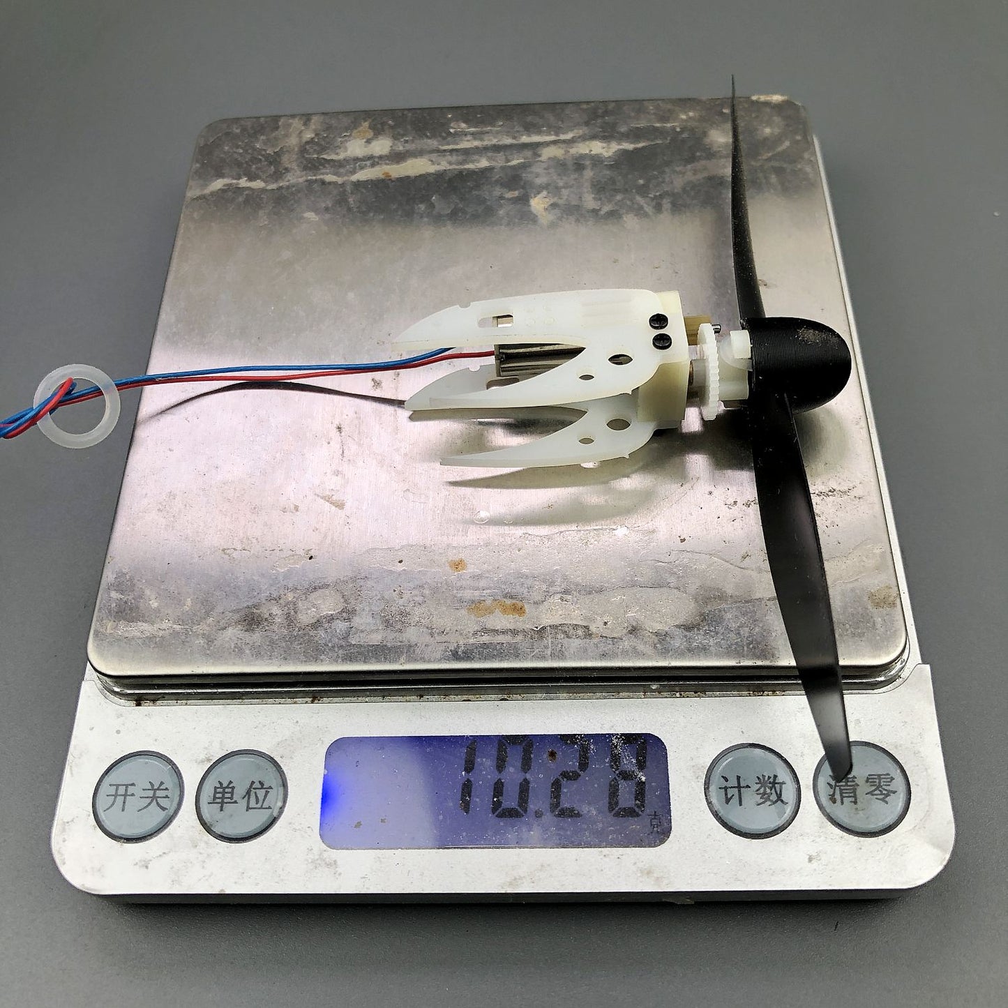 RC Plane DIY Gear Group High-thrust gear with fairing 4-inch propeller DIY Model aircraft Power Unit