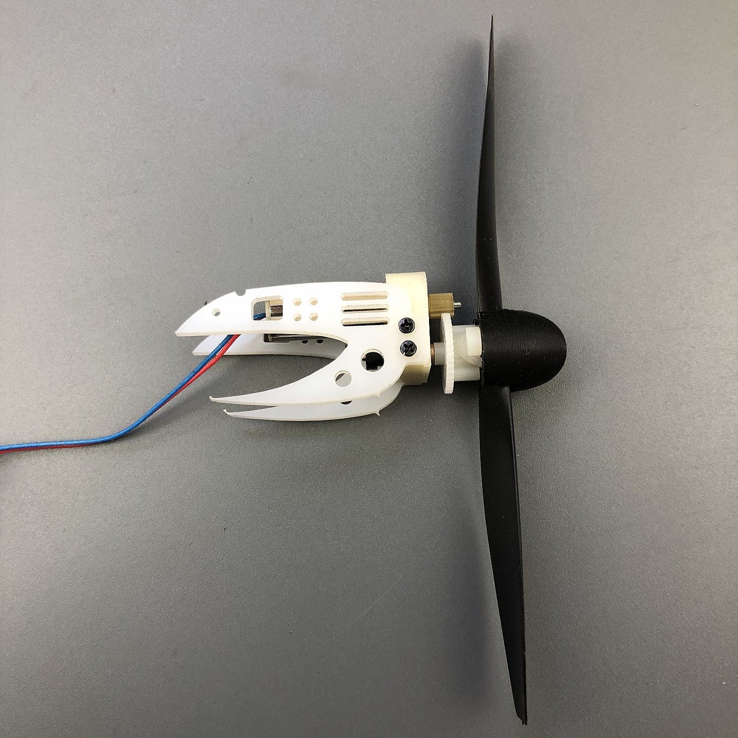 RC Plane DIY Gear Group High-thrust gear with fairing 4-inch propeller DIY Model aircraft Power Unit