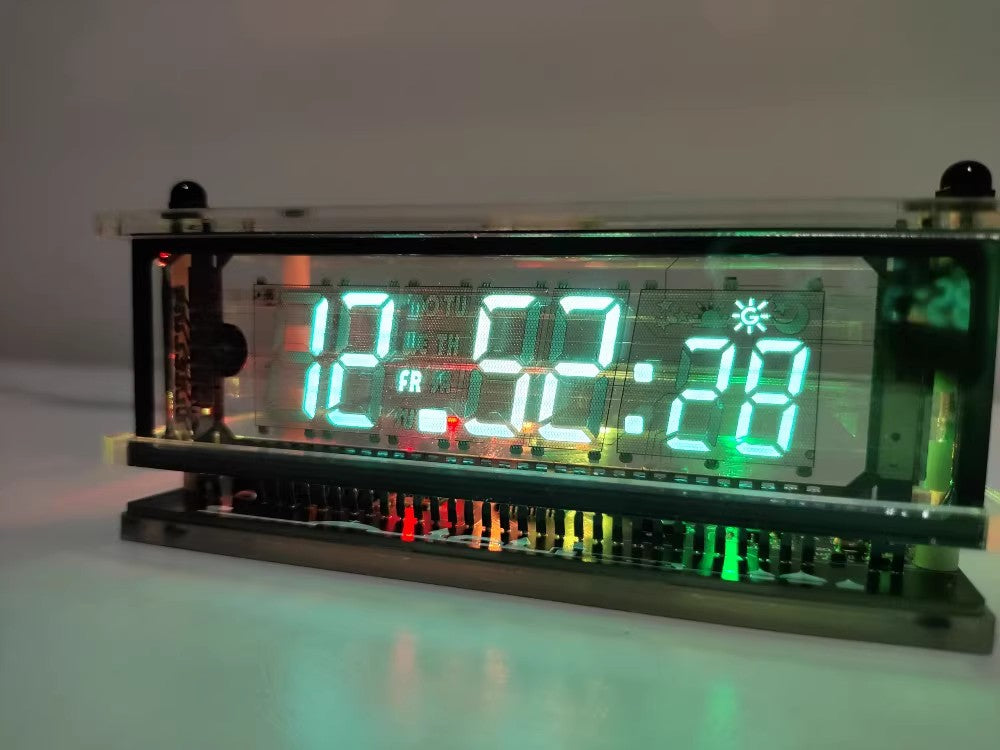 VFD Clock Digital CLock Vacuum fluorescent display Geek electronic DIY desktop decoration