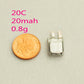 15C-20C 20mah-150mah micro battery model plane diy parts micro plane DIY