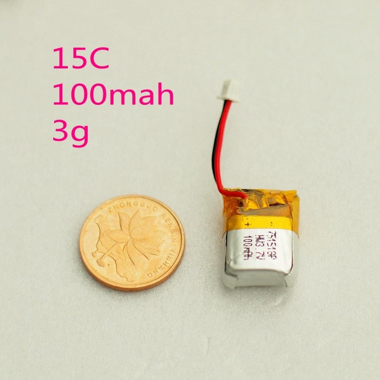 15C-20C 20mah-150mah micro battery model plane diy parts micro plane DIY