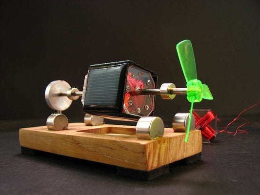 DIY Mendocino motor kit magnetic levitation motor solar motor  solar toy science toy kits
