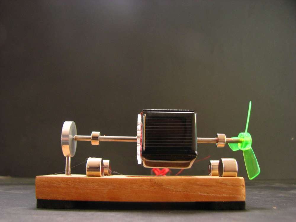 DIY Mendocino motor kit magnetic levitation motor solar motor  solar toy science toy kits