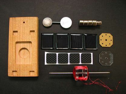 DIY Mendocino motor kit magnetic levitation motor solar motor  solar toy science toy kits
