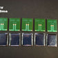 Diy solar toy solar car parts Mendocino motor  Solar panels 10pcs each 0.5v 180ma size 25*30mm