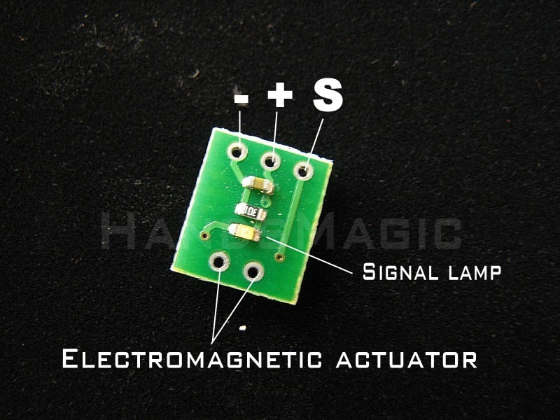 Electromagnetic rudder Electromagnetic actuator Conversion board