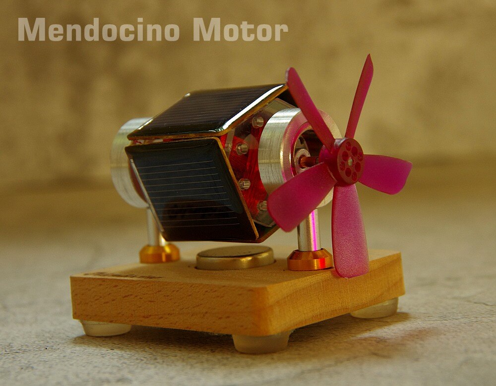 Mendocino Motor  solar toy Free energy magnetic suspension Science physics toy