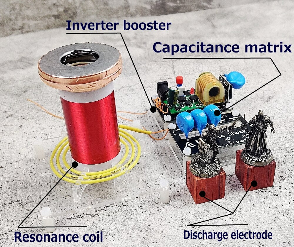 Micro tesla coil SGTC spark gap tesla coil DIY Kits science physics toy