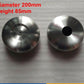 Tesla coil alloy top load diy SSTC DRSSTC parts Diameter 200mm height 85mm