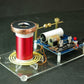 Tiny tesla coil  BALL-GAP Discharger  SGTC spark gap tesla coil DIY Kits science physics toy  Electronic DIY