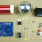 micro mini tesla coil  Tiny tesla coil amazing flashing Generator DIY KITS Electronic diy