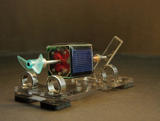 tiny Mendocino Motor Propeller type  magnetic suspension solar toy Scientific physics  Solar rotation Pressure reducing EDC toy